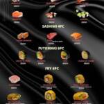 Menu IKURA SUSHI Marrakech June 2023 594120-026800